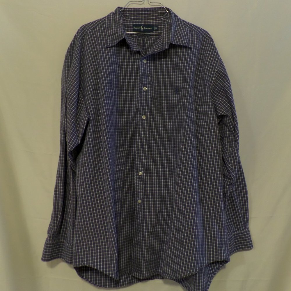 Ralph Lauren Blake Striped Long Sleeve Button Down Shirt – Size XL